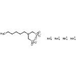 CAS 登录号：94202-05-8， 四铵N,N-二(膦酸基甲基)己烷-1-胺