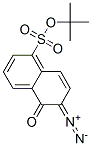 CAS 登录号：94202-17-2， 6-二偶氮-5,6-二氢-5-氧代萘-1-磺酸叔丁酯