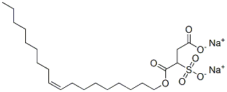 CAS 登录号：94213-67-9， (Z)-1-(十八碳-9-烯基) 2-磺酸基琥珀酸酯二钠盐