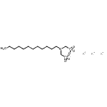 CAS 登录号：94230-68-9， 三钾N,N-二(膦酸基甲基)十二烷-1-胺