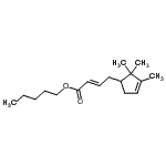 CAS 登录号：94231-49-9， 戊基(2E)-4-(2,2,3-三甲基-3-环戊烯-1-基)-2-丁烯酸酯
