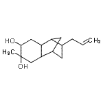 CAS 登录号：94231-81-9， 2-烯丙基十氢-6-甲基-1,4-甲桥萘-6,7-二醇