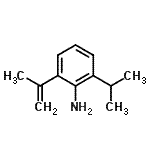 CAS 登录号：94239-10-8， 2-异丙烯基-6-异丙基苯胺