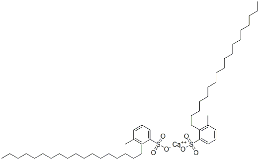 CAS 登录号：94248-25-6， 2-十九烷-2-基苯磺酸钙