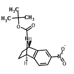 CAS#: 942492-10-6， 2-Methyl-2-propanyl (1S,8R)-4-nitro-11-azatricyclo[6.2.1.0<sup>2,7</sup>]undeca-2,4,6-triene-11-carboxylate