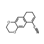 CAS 登录号：942631-85-8， 2,3,8,9-四氢萘并[2,3-b][1,4]二恶英-6-甲腈