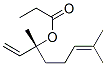 CAS 登录号：94265-97-1， (R)-1,5-二甲基-1-乙烯基己-4-烯基丙酸酯
