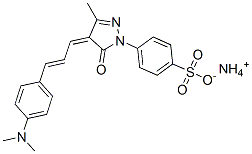 CAS#: 94266-14-5， Ammonium 4-[4-[3-[4-(Dimethylamino)Phenyl]-2-Propenylidene]-4,5-Dihydro-3-Methyl-5-Oxo-1H-Pyrazol-1-Yl]Benzenesulphonate