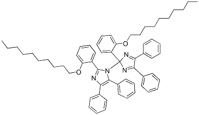 CAS#: 94266-15-6， 2-[2-(Decyloxy)Phenyl]-1-[2-[2-(Decyloxy)Phenyl]-4,5-Diphenyl-2H-Imidazol-2-Yl]-4,5-Diphenyl-1H-Imidazole