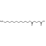 CAS#: 94278-10-1， 5-(Dodecyloxy)-5-oxopentanoic acid