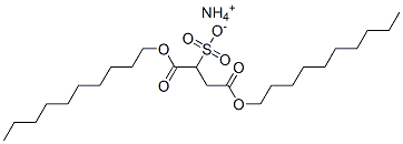 CAS 登录号：94313-89-0， 1,4-二癸基磺酸基琥珀酸酯铵盐