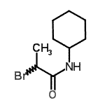 CAS 登录号：94318-82-8， 2-溴-N-环己基丙酰胺