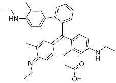 CAS 登录号：94349-52-7， N-乙基-4-[(4-(乙胺基)-3-甲基苯基)[4-(乙亚胺基)-3-甲基-2,5-环己二烯-1-亚基]甲基]-2-甲基苯胺单乙酸盐
