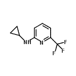 CAS#: 944580-74-9， N-Cyclopropyl-6-(trifluoromethyl)-2-pyridinamine