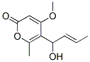 CAS 登录号：94474-69-8， (E)-(+)-5-(1-羟基-2-丁烯基)-4-甲氧基-6-甲基-2H-吡喃-2-酮