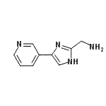 CAS 登录号：945524-57-2， 1-[4-(3-吡啶基)-1H-咪唑-2-基]甲胺