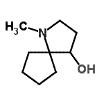 CAS#: 94624-90-5， 1-Methyl-1-azaspiro[4.4]nonan-4-ol