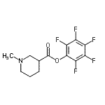 CAS#: 946409-23-0， Pentafluorophenyl 1-methyl-3-piperidinecarboxylate