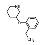 CAS#: 946759-12-2， 3-(2-Ethylphenoxy)piperidine