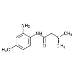 CAS 登录号：946783-06-8， N-(2-氨基-4-甲基苯基)-N<sup>2</sup>,N<sup>2</sup>-二甲基甘氨酰胺