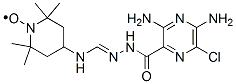 CAS#: 94696-78-3， 3,5-Diamino-6-chloro-N-[N'-(2,2,6,6-tetramethyl-1-oxido-4-piperidyl)carbamimidoyl]pyrazinamide