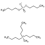 CAS 登录号：947601-89-0， 三丁基(甲基)鏻二丁基磷酸酯