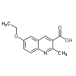 CAS#: 948289-62-1， 6-Ethoxy-2-methyl-3-quinolinecarboxylic acid