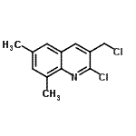 CAS 登录号：948290-71-9， 2-氯-3-(氯甲基)-6,8-二甲基喹啉