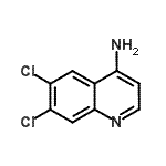CAS 登录号：948292-94-2， 6,7-二氯-4-喹啉胺