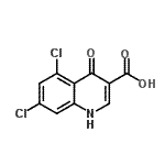 CAS 登录号：948293-74-1， 5,7-二氯-4-羟基-3-喹啉羧酸