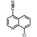 CAS#: 949535-26-6， 8-Chloro-4-quinolinecarbonitrile