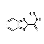 CAS 登录号：95041-17-1， 2H-苯并咪唑-2-硫代甲酰肼