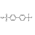 CAS 登录号：950500-72-8， 4'-(三氟甲基)-4-联苯磺酰胺