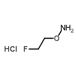 CAS 登录号：95068-26-1， 1-(氨基氧基)-2-氟乙烷盐酸盐(1:1)