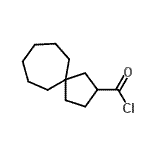 CAS 登录号：95070-39-6， 螺[4.6]十一烷-2-甲酰氯