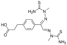 CAS 登录号：95297-83-9， 4-羧基乙基苯基乙二醛-双(N-甲硫基半卡巴腙)