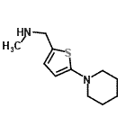 CAS 登录号：953409-06-8， N-甲基-1-[5-(1-哌啶基)-2-噻吩基]甲胺