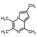 CAS 登录号：95407-86-6， 1,3,4,7-四甲基吡咯o[1,2-a]吡嗪