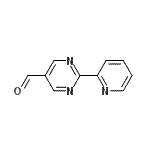 CAS 登录号：954226-94-9， 2-(2-吡啶基)-5-嘧啶甲醛