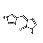 CAS 登录号：955377-80-7， (5E)-5-(1H-咪唑-4-基亚甲基)-1,5-二氢-4H-咪唑-4-酮
