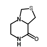 CAS 登录号：95579-88-7， 四氢[1,3]噻唑并[3,4-a]吡嗪-8(5H)-酮