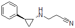 CAS 登录号：95596-55-7， N-2-氰基乙基反苯环丙胺