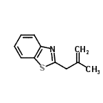 CAS 登录号：95793-37-6， 2-(2-甲基烯丙基)-1,3-苯并噻唑