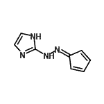 CAS 登录号：958030-21-2， 2-[2-(2,4-环戊二烯-1-亚基)肼基]-1H-咪唑