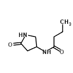 CAS 登录号：958220-21-8， N-(5-氧代-3-吡咯烷基)丁酰胺