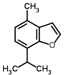 CAS 登录号：95835-77-1， 7-异丙基-4-甲基-1-苯并呋喃