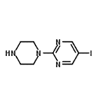 CAS 登录号：95847-41-9， 5-碘-2-(1-哌嗪基)嘧啶