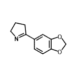 CAS 登录号：95849-35-7， 5-(1,3-苯并二氧戊环-5-基)-3,4-二氢-2H-吡咯