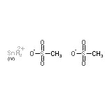 CAS 登录号：95860-13-2， 甲烷磺酸酯, 锡(2+)四氢化物
