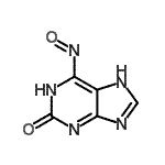 CAS 登录号：958825-58-6， 6-亚硝基-1,7-二氢-2H-嘌呤-2-酮